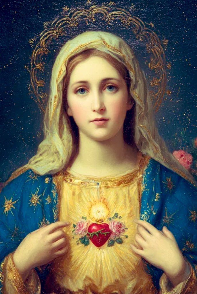 Immaculate heart of Mary pray for us