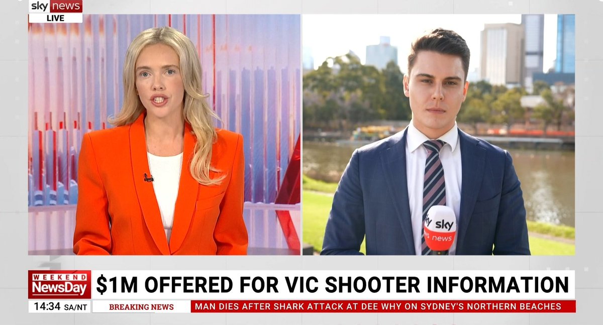 Victoria Police are now offering a $1 million reward for information that leads to an accused police killers arrest. Dezi Freeman remains on the run 12 days on from allegedly murdering two officers.

Details on <a href="/SkyNewsAust/">Sky News Australia</a> with <a href="/HollyStearnes/">Holly Stearnes</a>.