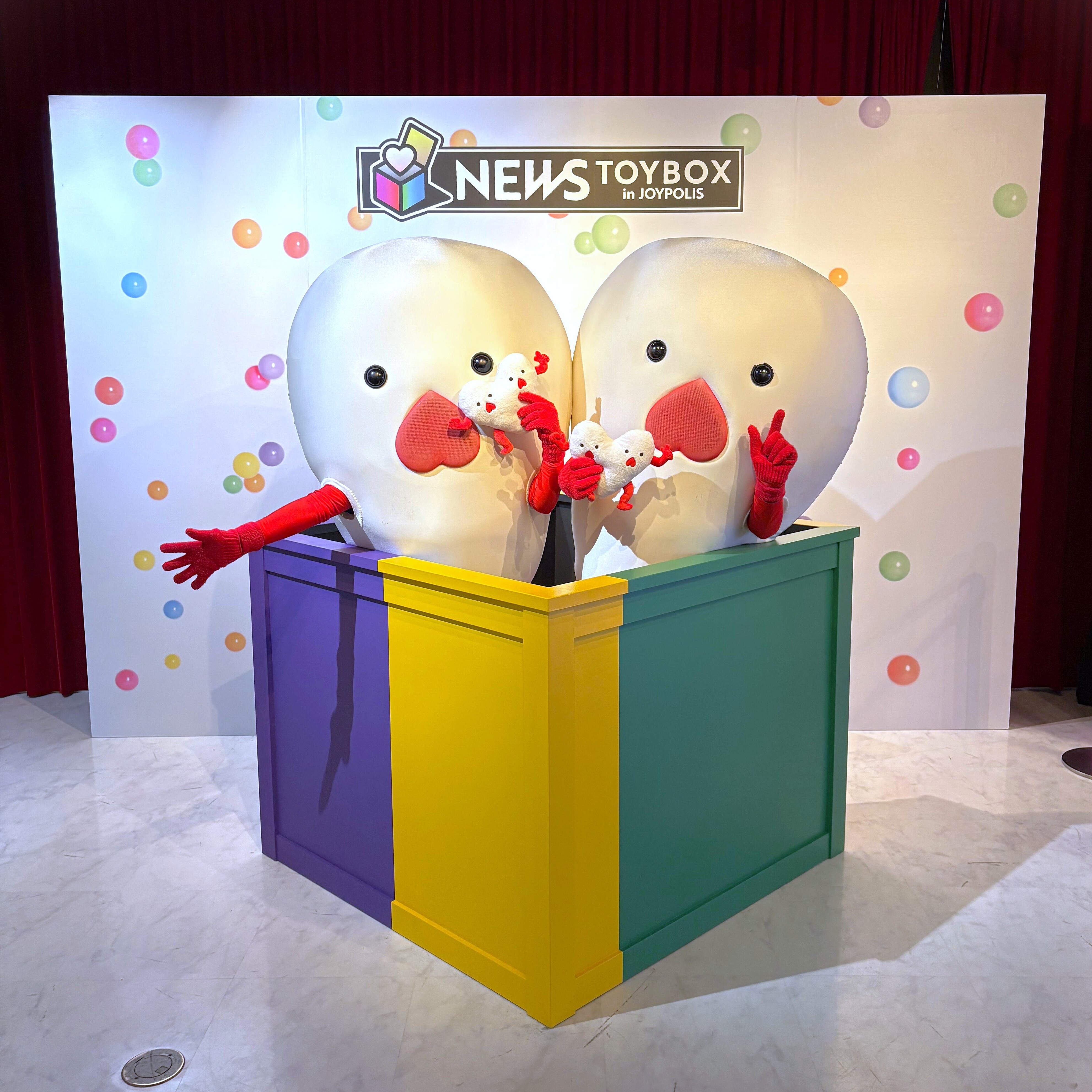 即日発送】NEWS TOYBOX ジョイポリス トートバッグ＆パスケース