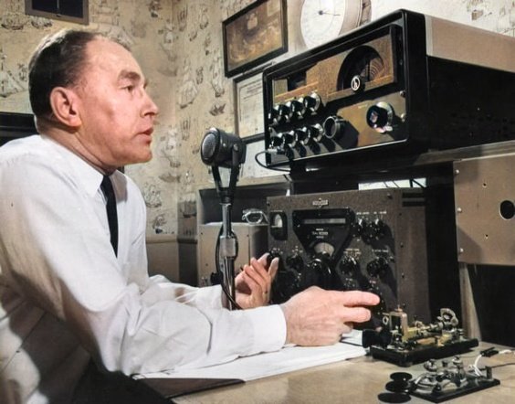 Ham Radio Operator – 1961

The image has been colorized.