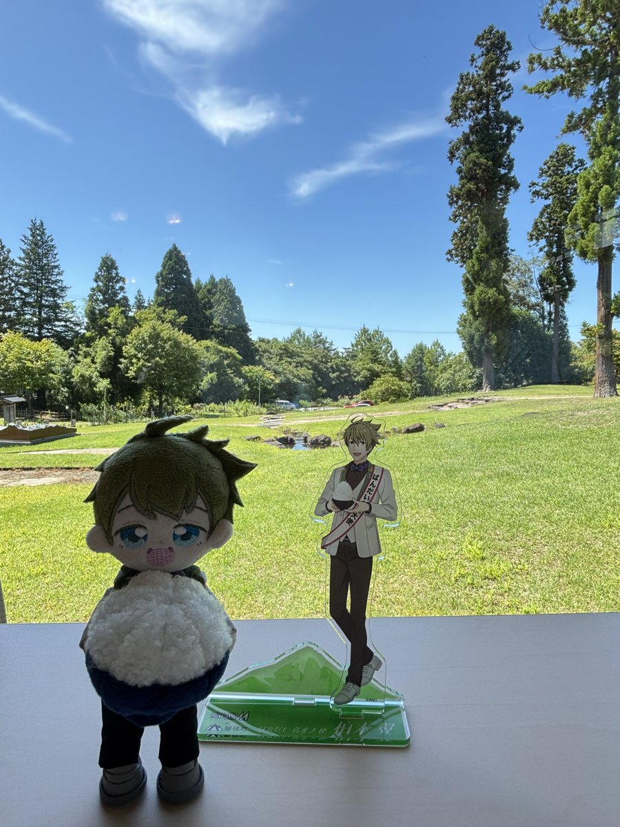 磐梯町〜☀️
いい天気でよかったねえ☺️