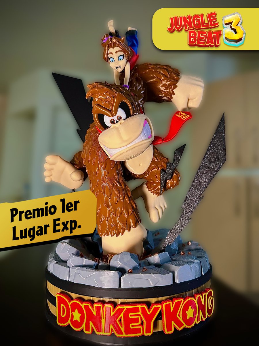 La gente ha hablado, nosotros cumplimos.

Presentamos el trofeo que se entregara en el Jungle Beat 3 para el primer lugar de la categoria Experto 🏆

Agradecemos a <a href="/asa_smbu/">ASA 🦆</a> por ayudarnos a realizar el trofeo y las medallas.

¡Nos vemos mañana!

#OhhBanana🍌