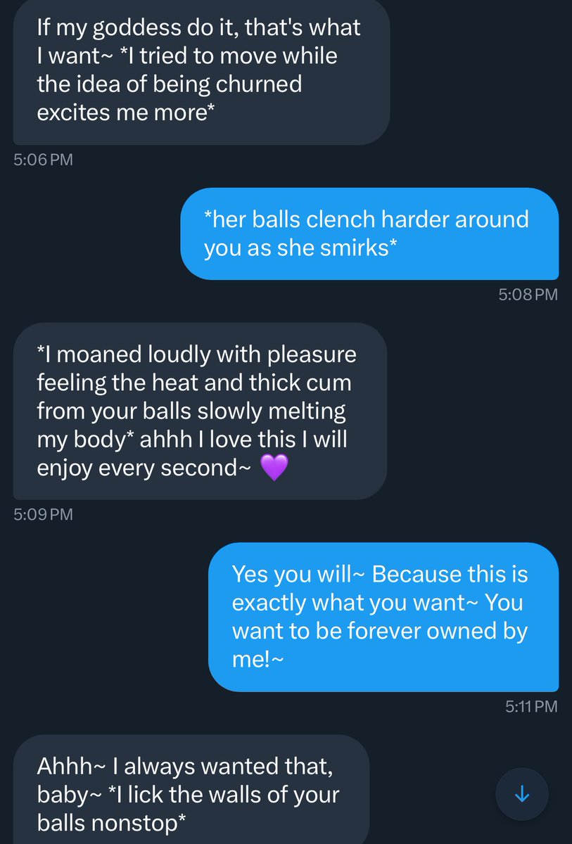 Seems a little pet <a href="/Mili_P_069/">Nothing just cum from the goddess Trixie</a> was so desperate to become a permanent part of my collection~ Now she’s gone forever~ Apart of my balls always adding to my load!~