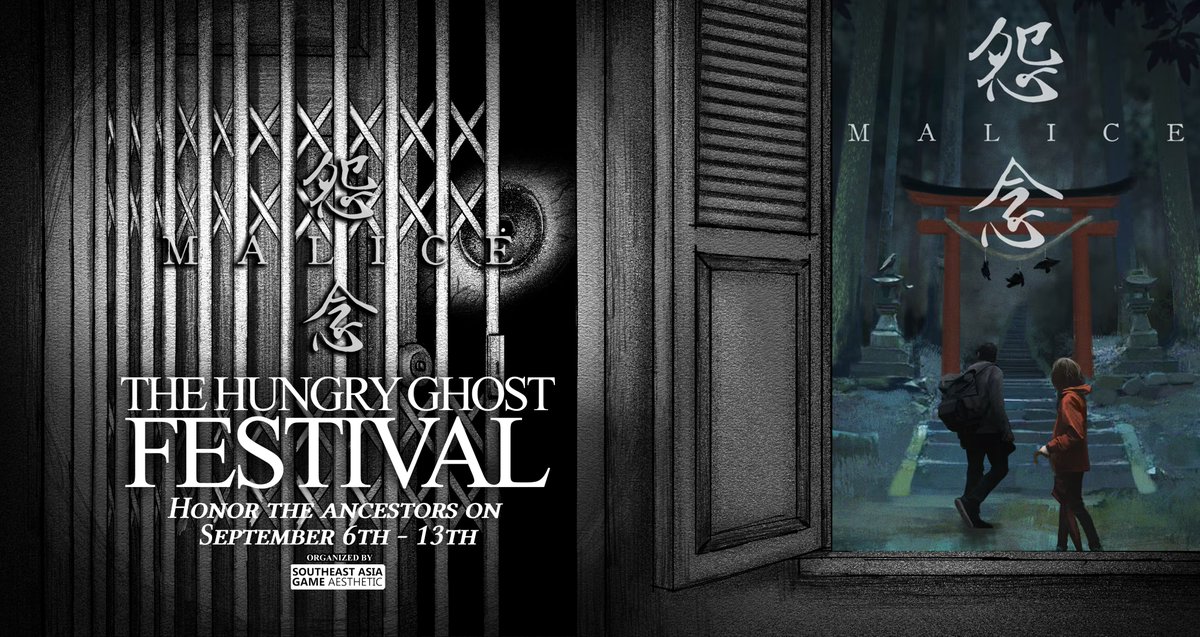 nimbusgamesdev's tweet image. 👻🌕 Happy Hungry Ghost Festival!
We’re thrilled to team up with @SEAGamethetic  for Steam’s Hungry Ghost Festival event, running Sept 6–13 🎉
Catch our upcoming game Yan: Parasomnia, along with Malice and Chiyo, featured in this haunting celebration!

#HungryGhostFestival…