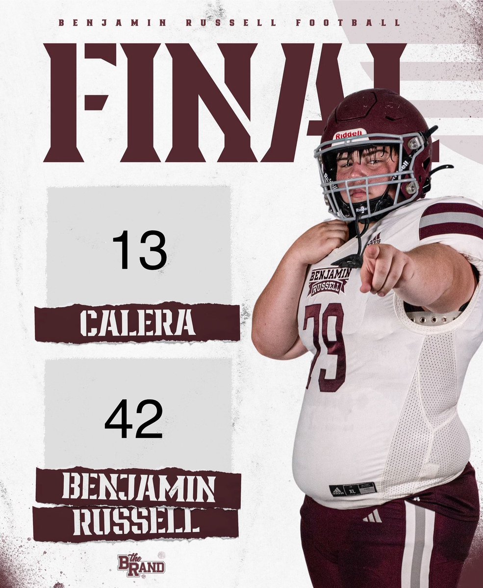 Cats Win 🐾

Ben Russell 42

Calera 13

#theBRand 
#wildcatpride