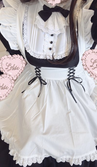 自分がデザインしたメイド服、可愛すぎる 