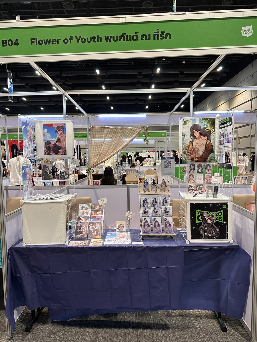 ttana_oc's tweet photo. พบกันต์พร้อมแล้วววว เจอกันนะคะ💚✨ 
#พบกันต์ณที่รัก #WEBTOONCON #webtooncon2025 https://t.co/022ZUG68f3