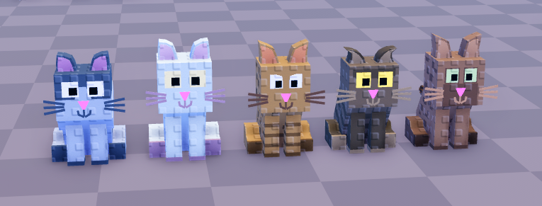 Argento3D's tweet image. 🐈Stud cat models made for a Client!
📩 Discord: argento3d
❤ + ♻️ Appreciated!
#robloxart #RobloxDev #Robloxbuilding #ROBLOX