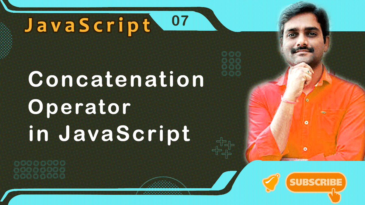 ManjunathChidre's tweet image. Concatenation Operator in JavaScript - Tutorial 07 🚀
► youtu.be/sJut3zRdDIo?si…
JavaScript Tutorials Playlist:
► youtube.com/playlist?list=…
#JavaScriptTutorial #LearnJavaScript #WebDevelopment #CodingTutorial #Programming #FrontendDevelopment #JSBasics #CodeLearning