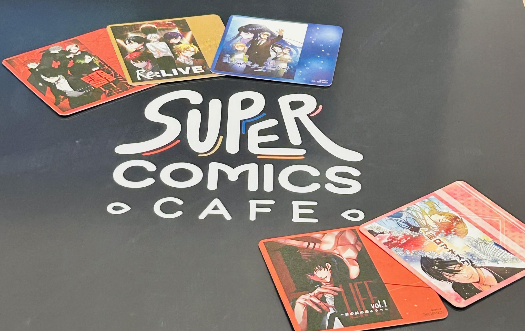【未開封】ゴーストホテルカフェ　コースターファイル 未開封】ゴーストホテルカフェ コースターファイル