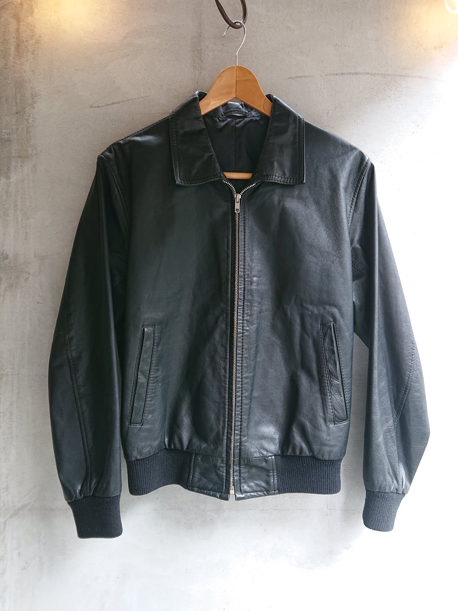 オードン様 奇跡 エディスリマン着用同型 Vマガジン レザージャケット 70s SAINT LAURENT】【L01】【クラシック】【エディスリマン】サン
