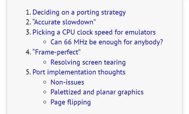 ReC98Project's tweet image. 📝 Wrote a post about the various strategies of porting PC-98 Touhou to modern platforms! Also clears up common misconceptions about the performance of the PC-98 originals.
This one is required reading for anyone who wants to see these games ported.

Link: rec98.nmlgc.net/blog/2025-09-06