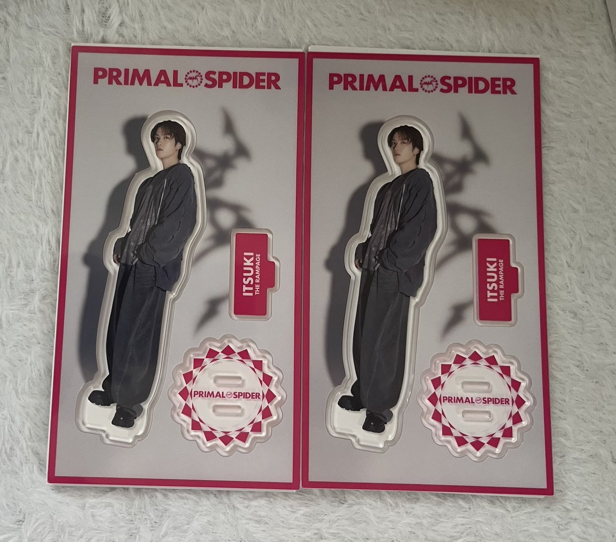 hatena_827's tweet photo. THE RAMPAGE ランペ PRIMAL SPIDER PS 
プラスパ  アクスタ 交換

【譲】画像の物
藤原樹

【求】吉野北人

本日大阪城ホールで交換可能な方リプお願いいたします https://t.co/pheckMow3U