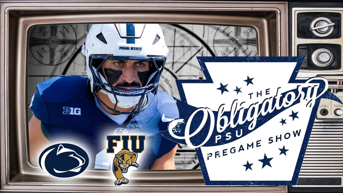 THE OBLIGATORY PSU PREGAME SHOW: Penn State vs. Florida International

WAKE UP! IT'S GAMEDAY!

📺LINK: youtu.be/Rlk5ouSFgUk