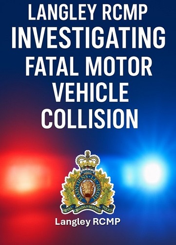 LangleyRCMP's tweet image. Langley RCMP Investigating Fatal Motor Vehicle Collision bit.ly/4pbcioS