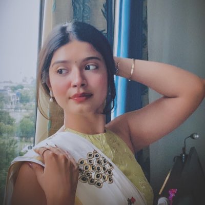 Sharmishta__19's tweet image. Happy (belated) Onam to all! 🩵 
#NewProfilePic