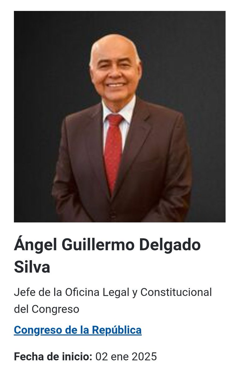 Ayer en ⁦<a href="/PanamericanaTV/">panamericanatv</a>⁩ “Analista Político”, hoy en ⁦<a href="/canalN_/">Canal N</a>⁩  “Constitucionalista”,…. Por qué no ponen lo que realmente es???? JEFE DE LA OFICINA LEGAL DEL CONGRESO