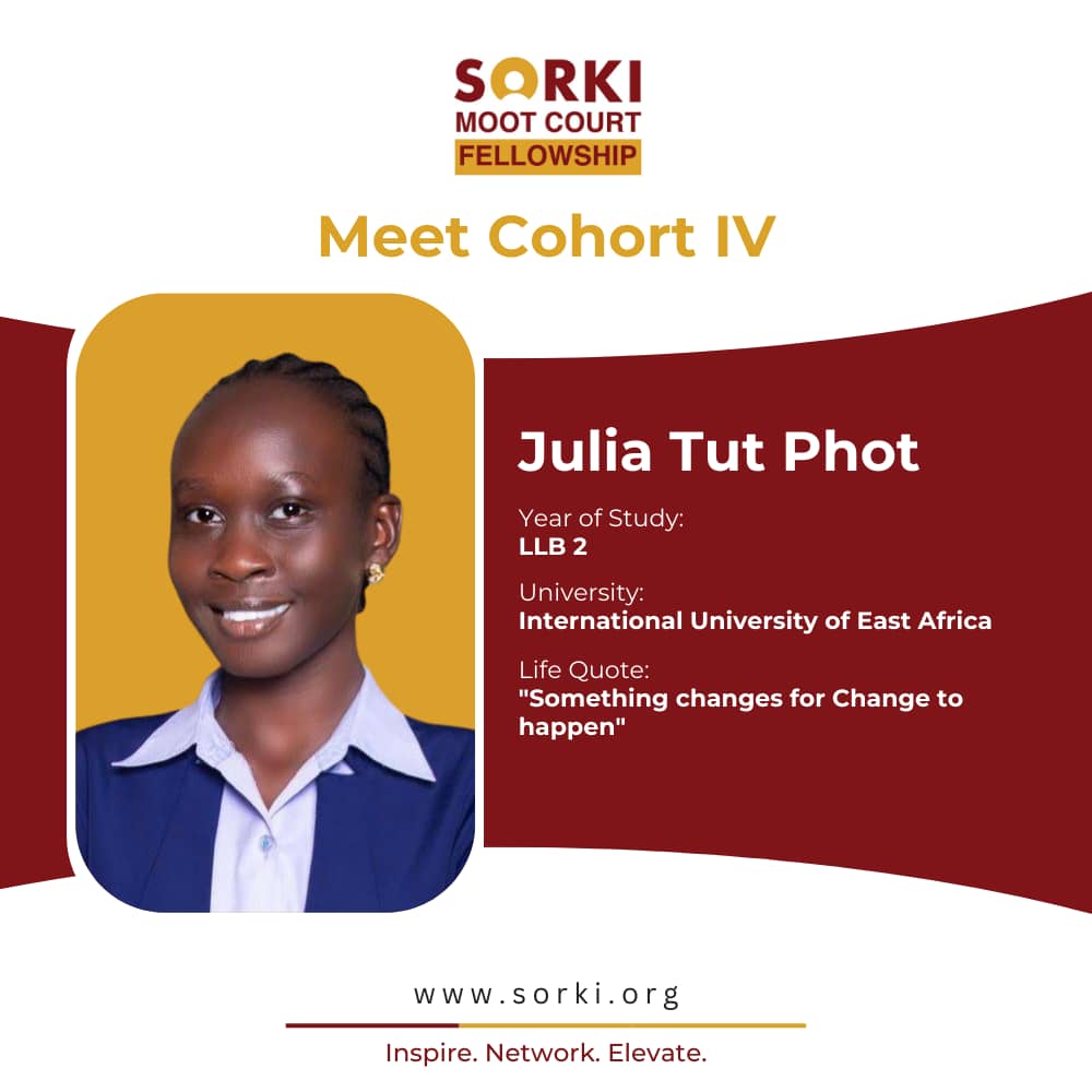 DearYoungLawyer's tweet photo. Meet our members shaping arguments and sharpening their voices in Moot Court advocacy at Sorki Moot Court Fellowship's Cohort IV
@SORKIinitiative
#SMCF
#InspireNetworkElevate https://t.co/EAzpvVHTZm