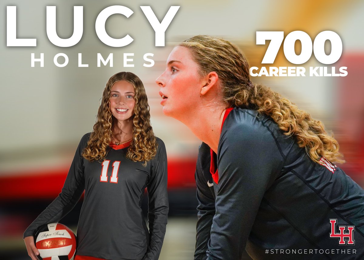 🔴⚫️ SWEEP! 🔴⚫️
All 3 teams took home the win tonight 🙌

And a special shoutout to our varsity athletes on reaching major milestones:
🏐 Elle Holley – 1000 Career Digs 
🏐 Lucy Holmes – 700 Career Kills 
🏐 Carrigan Anderly – 300 Career Assists 

#StrongerTogether #LHVB