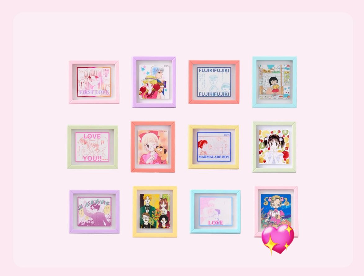3COINS×りぼん  70th  マグネット  交換

[譲]→ときめきトゥナイト

[求]→ご近所物語

大変難しいかと思いますが
宜しくお願い致します。
郵送での交換になります。

#りぼん70周年 
#スリコ