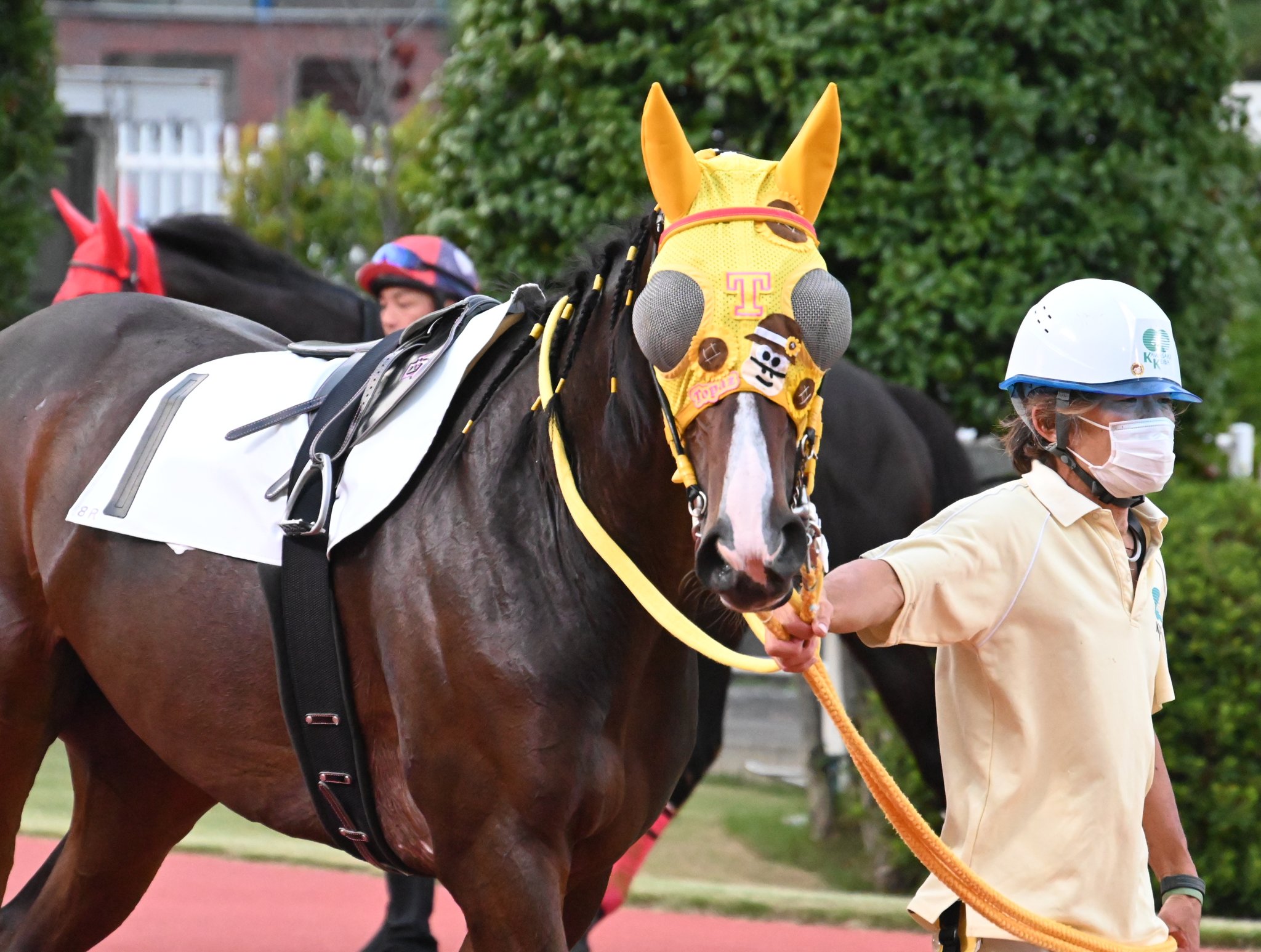 フェラーリ☆ネクタイ☆希少☆ネイビー☆ワンポイント☆跳ね馬☆動物柄☆無地☆507 フェラーリ☆ネクタイ☆希少☆ネイビー☆ワンポイント☆跳ね馬