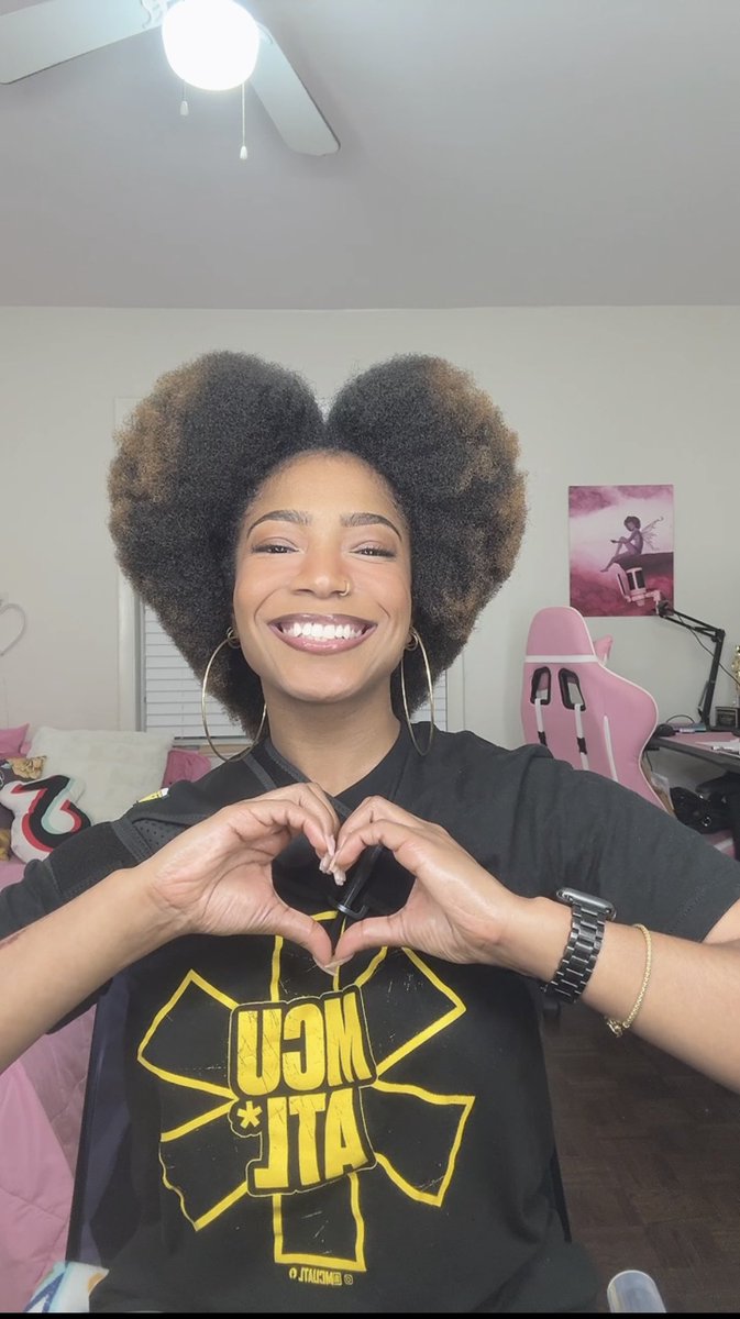 Heart hair!