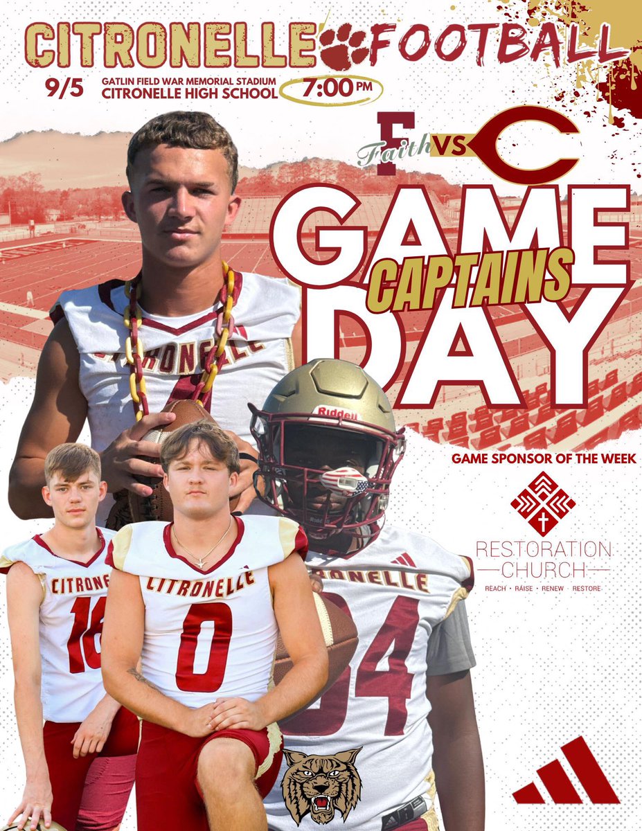 Citronelle Wildcat Football tweet media