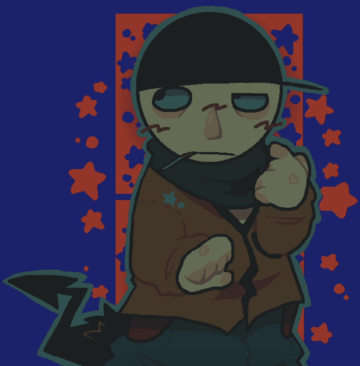 Drew this on scratch with my school computer
#KevinSpencer