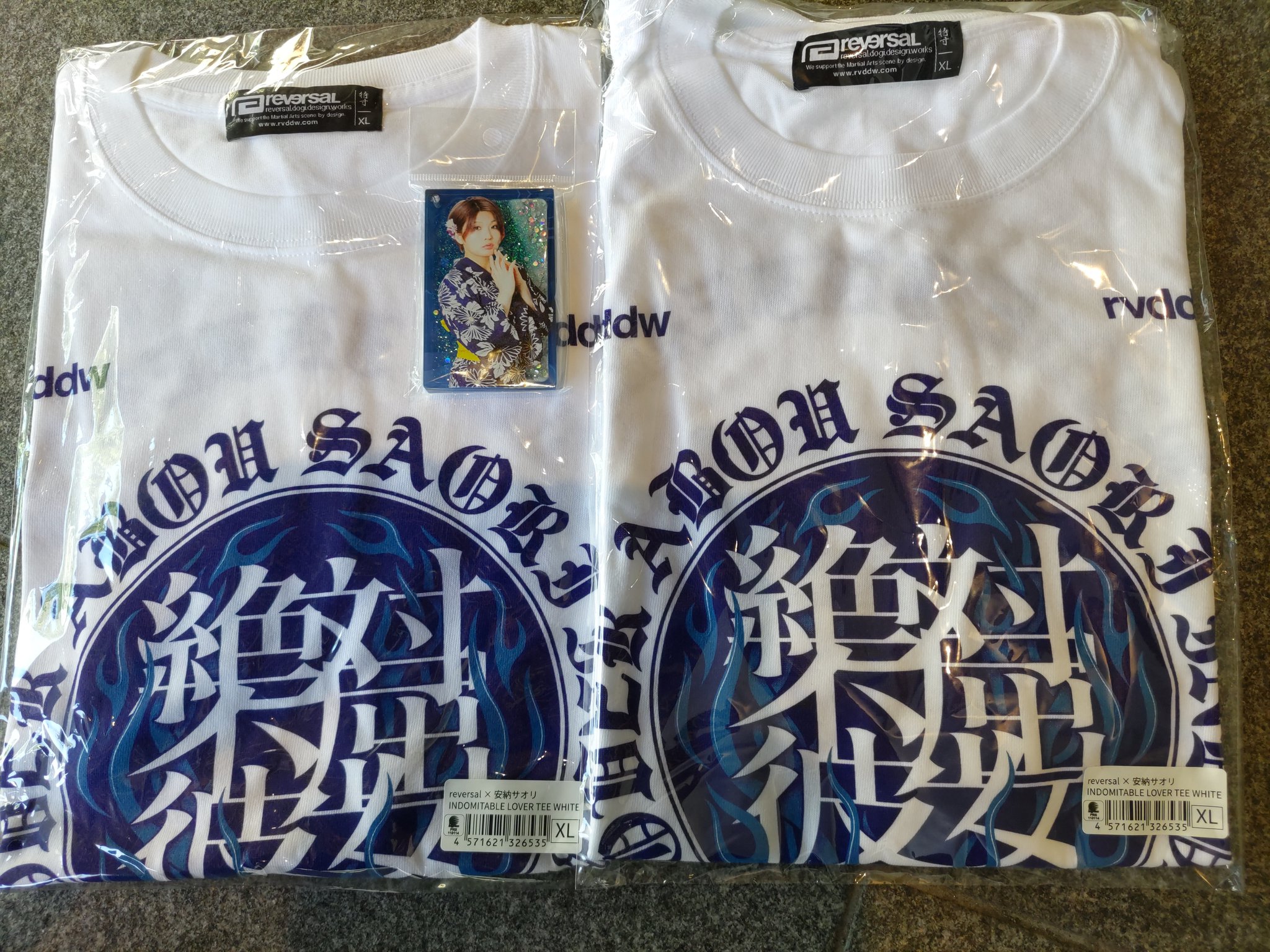 安納サオリreversal INDOMITABLE LOVER TEE XL reversal.dogi.design