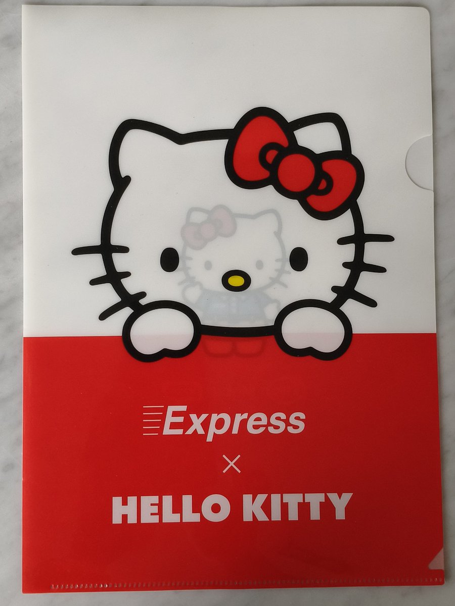 MeowNarak's tweet image. #ClearFile 
#FileFolder 
#HelloKitty
#แฟ้มใส 
#แฟ้มใส่เอกสาร
#เฮลโลคิตตี้
