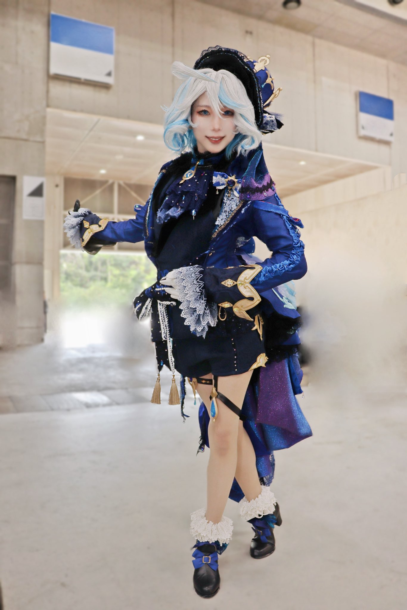 ゆう 様 ウィッグオーダー フリーナ フリーナコスプレウィッグの制作方法 | TikTok