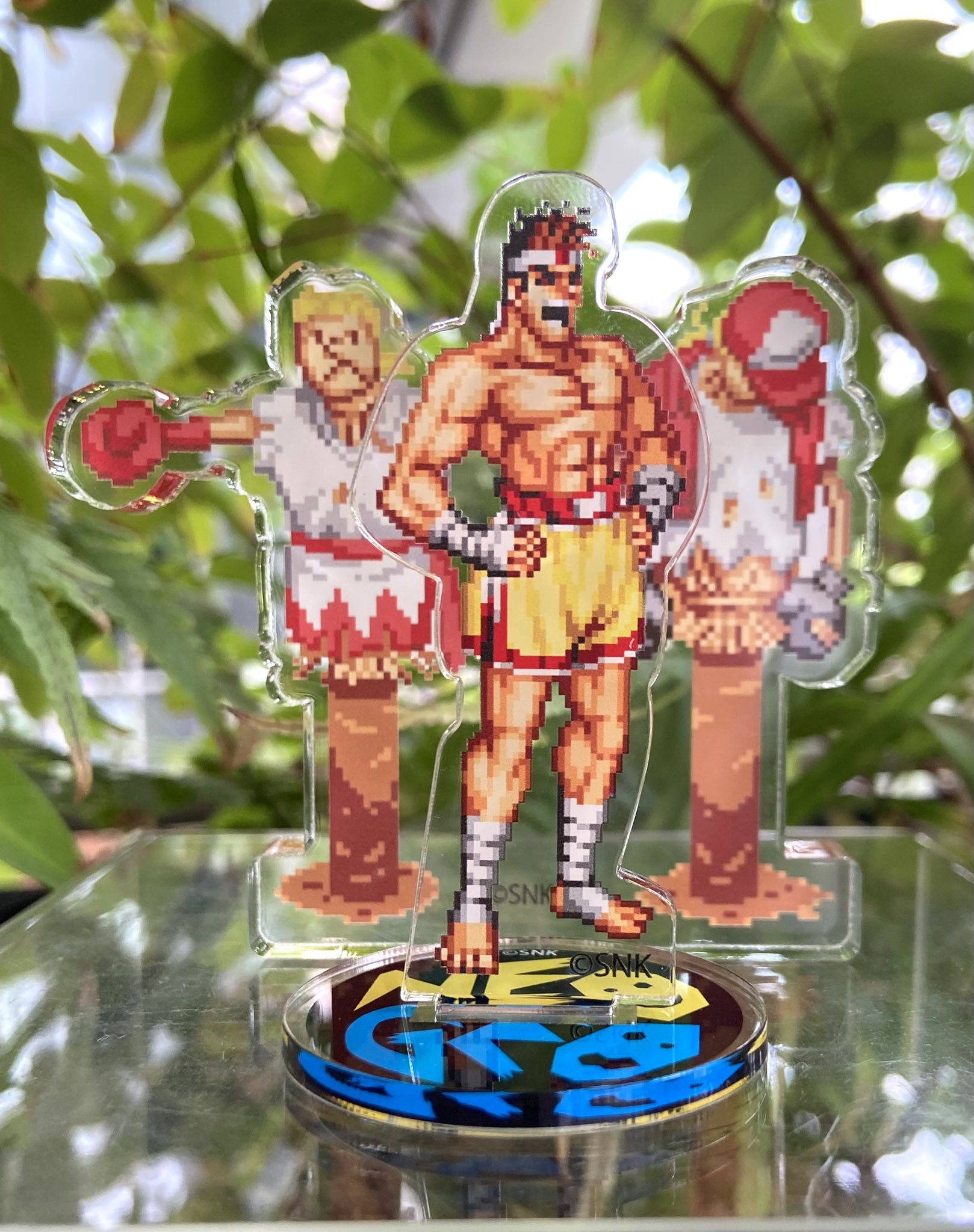 注意喚起 RB 餓狼伝説 SNK公式ショップ アクリルミニパネル SNK