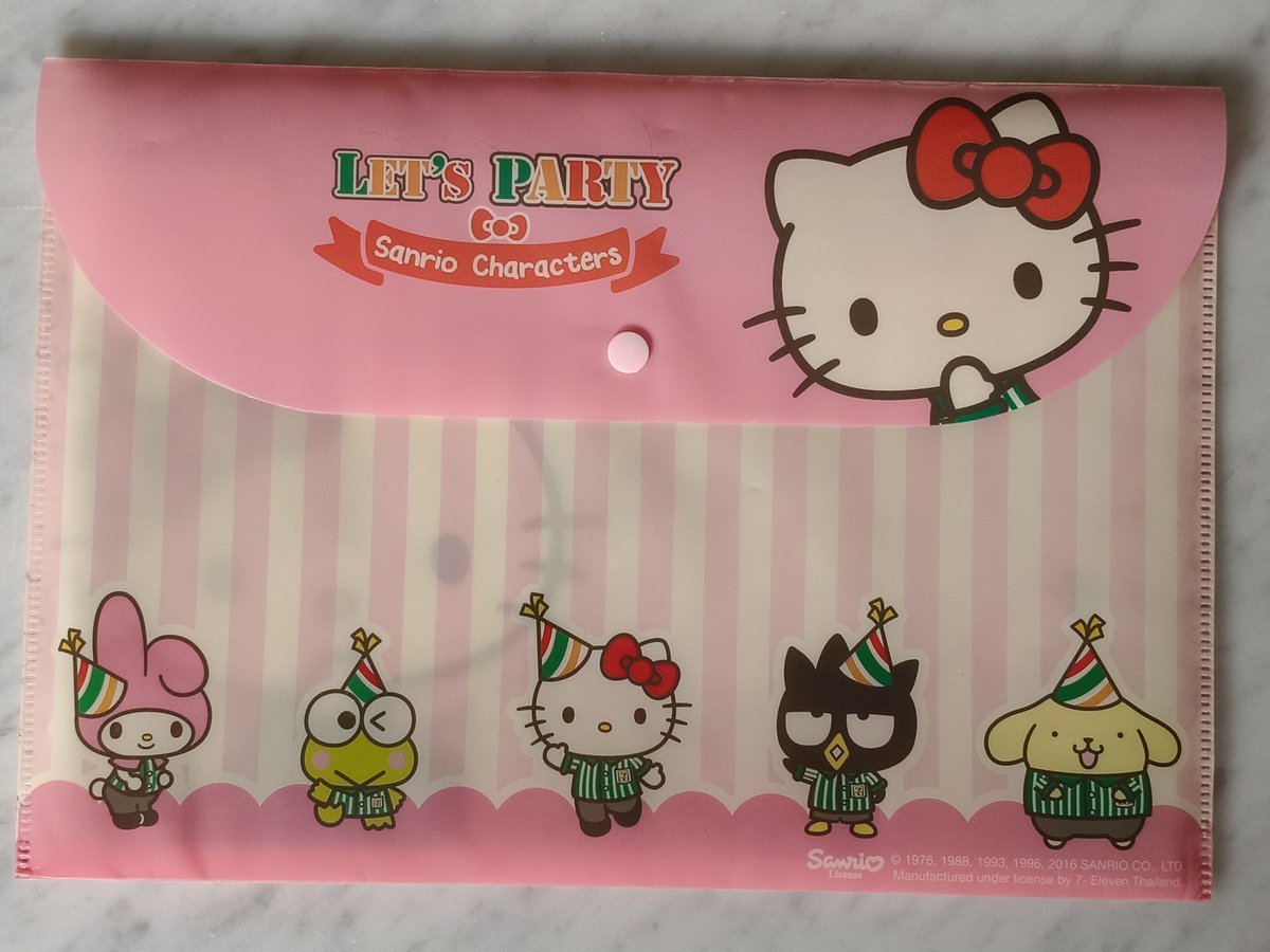 MeowNarak's tweet image. #ClearFile 
#FileFolder 
#HelloKitty
#แฟ้มใส 
#แฟ้มใส่เอกสาร
#เฮลโลคิตตี้