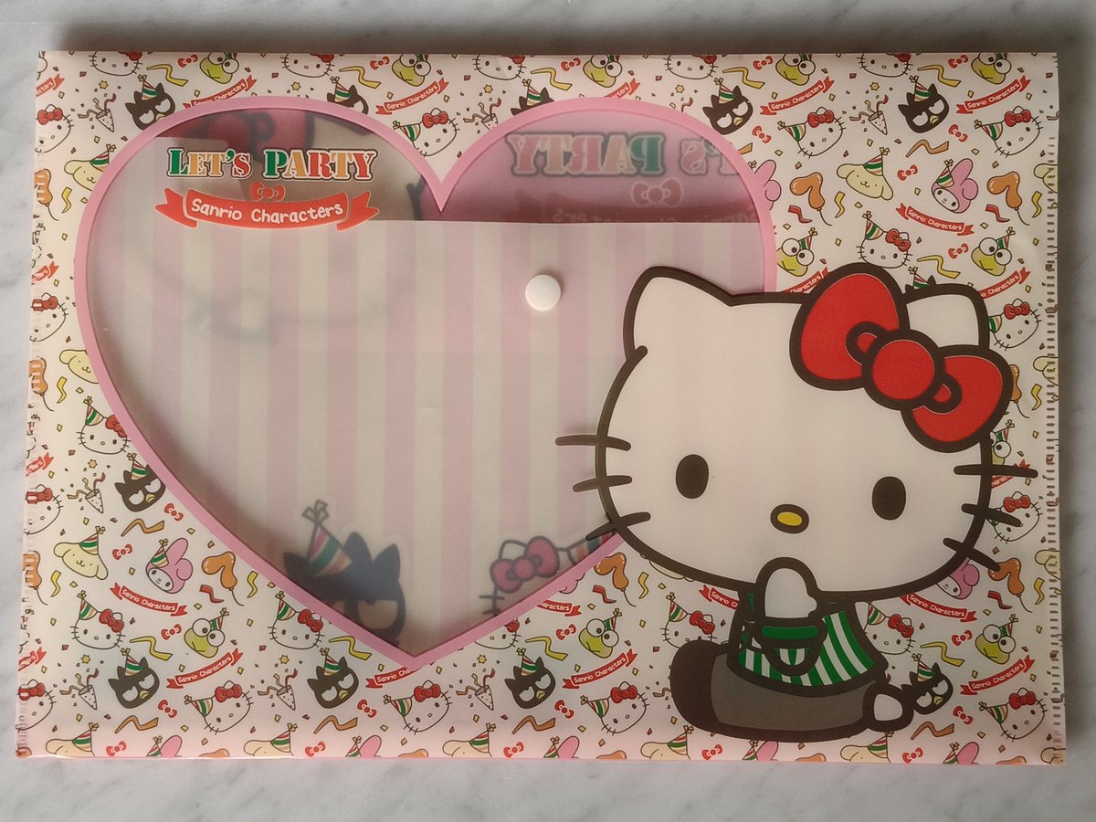 MeowNarak's tweet image. #ClearFile 
#FileFolder 
#HelloKitty
#แฟ้มใส 
#แฟ้มใส่เอกสาร
#เฮลโลคิตตี้