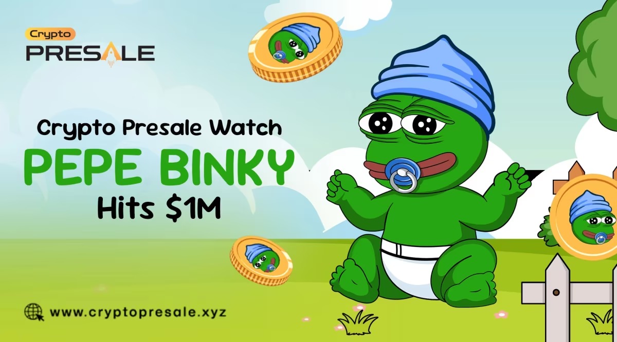 CryptoPresaleX's tweet photo. Pepe Binky Presale Crosses $1M as Investors Eye Next Price Stage

🔗Read more: https://t.co/ybyUSMt6ok

#PepeBinky #BEKY #memecoin #CryptoPresale #cryptonewstoday #Altcoins #CryptoCommunity #CryptoInvesting https://t.co/9WczlfSV57