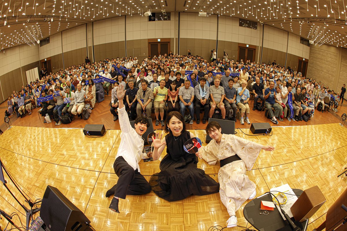 夕涼みコンサートの全体写真です‼️F.B.にやや別バージョンアップして