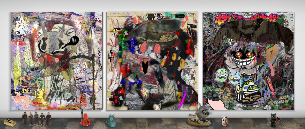 I thought avant garde solana nfts would do well because the .eth guys were gonna catch on and buy a lot of the art because its so cheap

Turns out its me. I'm the .eth guy. I came from eth nfts with an eth unit bias. I love buying weird art. 

(1/2)