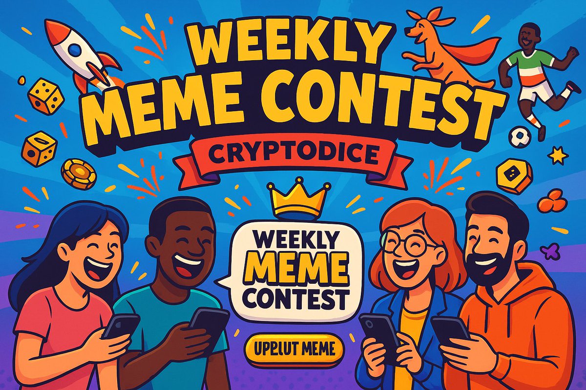 5th Meme Contest is On 🔥 

Create the best memes about our platform and win exclusive rewards! 🥳📥
September 6 - 11 | Sep 12 🏆 

How to participate? 📌 
• Create memes Photo | Video
• Post them with #Cryptodicememes
• Share your link in TG > Contest 
• Win rewards! 🥳
