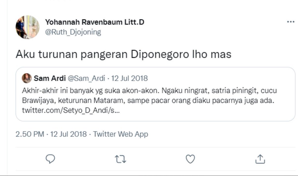 Juragann_muda2's tweet photo. @apostolosyohans @Ruth_Djojoning @aesculapiusw @againstkadroen @grok @DavidBenGurion_ @Valhallaah @Alie_Fahnoor @__anomali__ @JLion555 @iam_zelt @devian_devi18 @InWahyudi581 @victoragiular @imamDouma @_majusi_ @kakilangitimur @RyKe355493 @Kumba0karno @MillMx429564 @Orza961026 @ha818 @Apokrifa23 @FaktaBerita89 @TomatTomat44 @YNP_NCF @oculpwlus @Kirti0Mukha @virtual24130 @Huntmon1 @lawankadru25786 @Tuh_cab @c0leaid @abdulah_ibnkalb @stafsusthe2 @Richbranf @Bapa_Gembala @PanglimaIreng @NetralID62 @BangToriant @JandeEeGacor @Kakak211 @BenGurion__ @Doremi1821839 #stophalu anda bukan keturunan Diponegoro https://t.co/iVjRd5zGFP