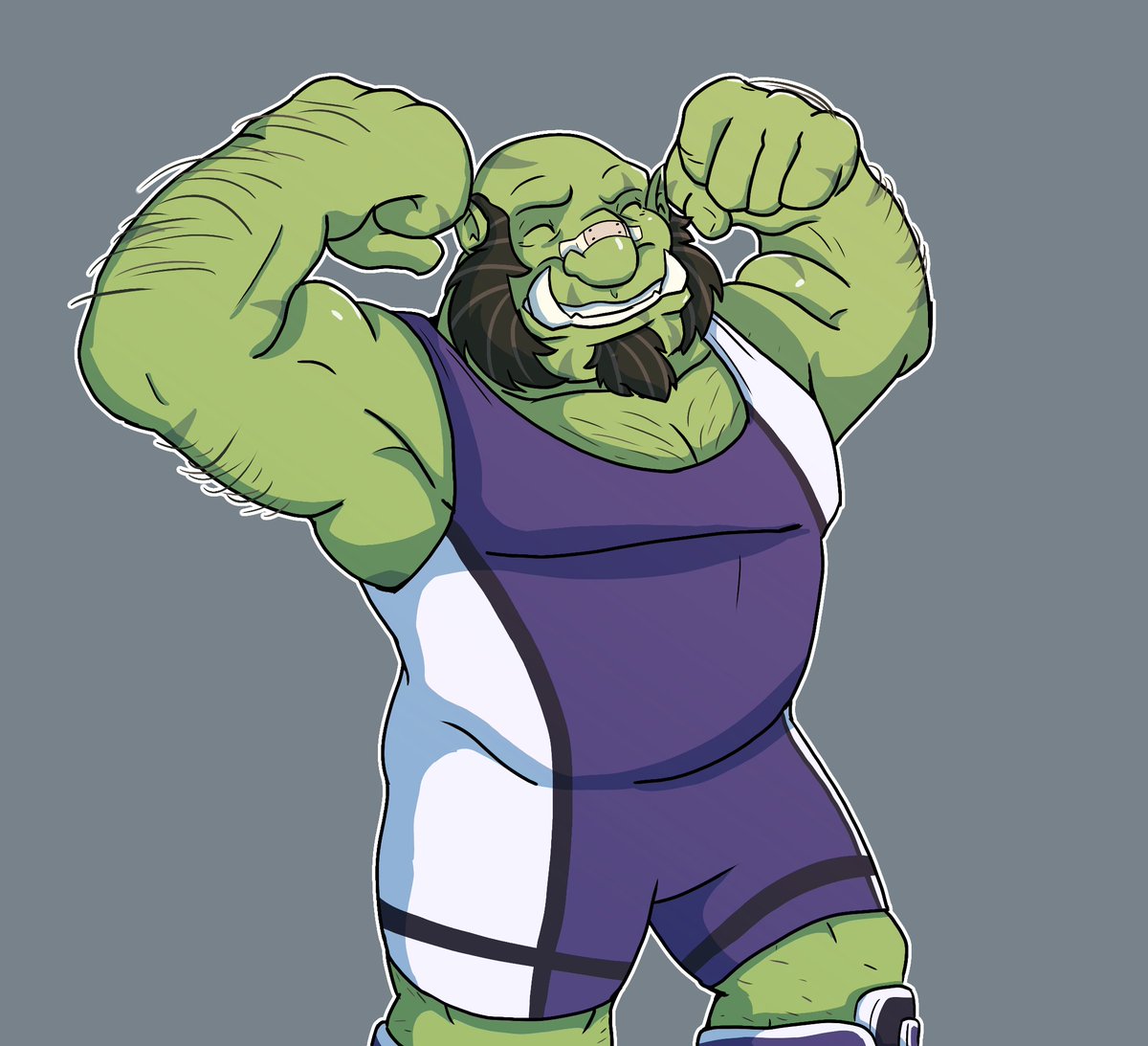 It was mentioned like once that Gnom does some wrestling