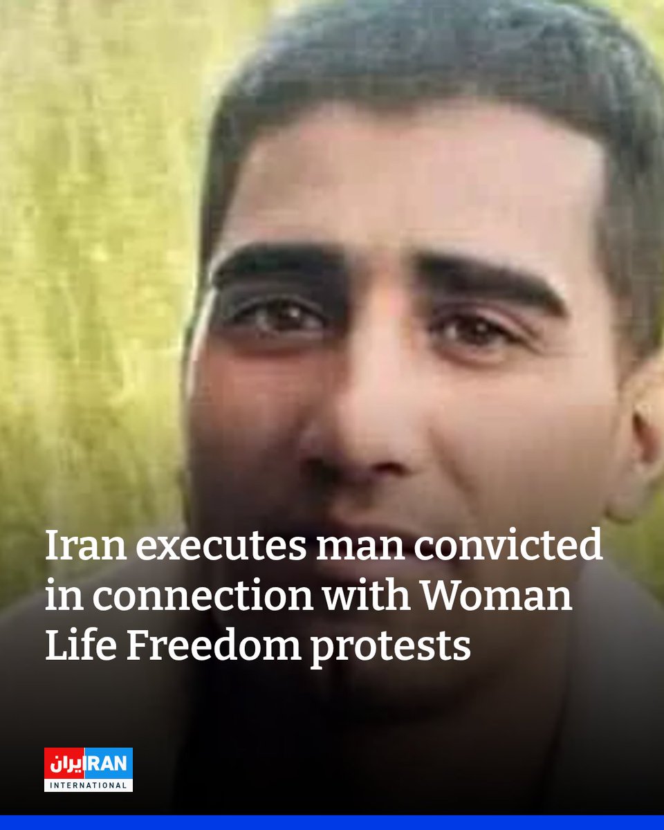 Iran’s judiciary said early Saturday it executed Mehran Bahramian, a protester detained during the 2022 Woman, Life, Freedom uprising in central Iran, despite torture allegations and pleas from rights groups to stop the sentence.
iranintl.com/en/202509062665