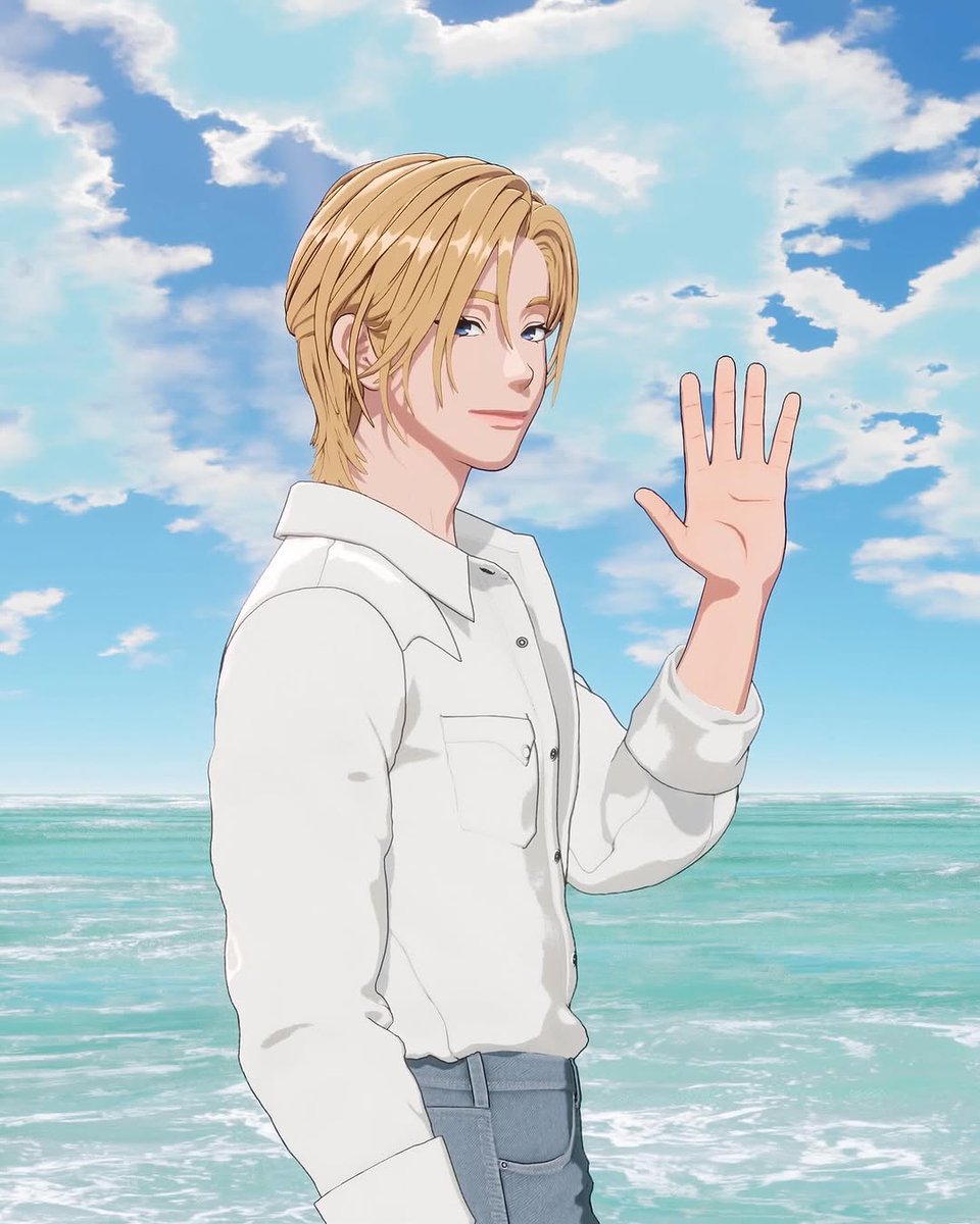 휜상의에 청바지 입으면 유독 오빠 남친미 있어