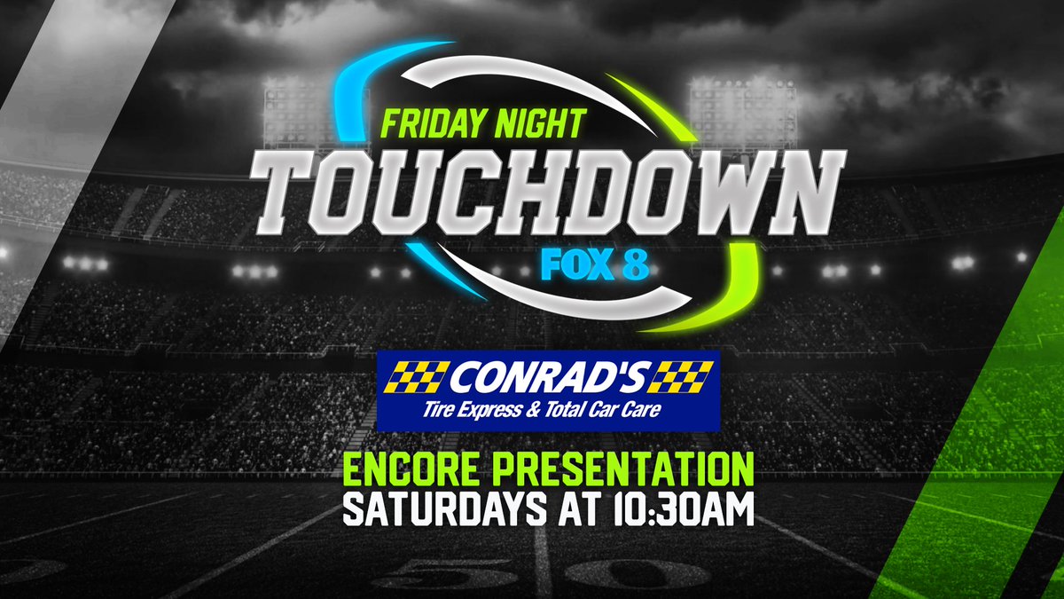 Thank you for watching Week #3 of 'Friday Night Touchdown' &amp; Congratulations to the new #FOX8 Player of the Week:

<a href="/JakeLaverde/">Jake LaVerde</a> from <a href="/KirtlandHornets/">Kirtland Athletics</a> who has now the award 3 times in 2 seasons!

If you missed tonight's show, you can still catch the encore broadcast Saturday at
