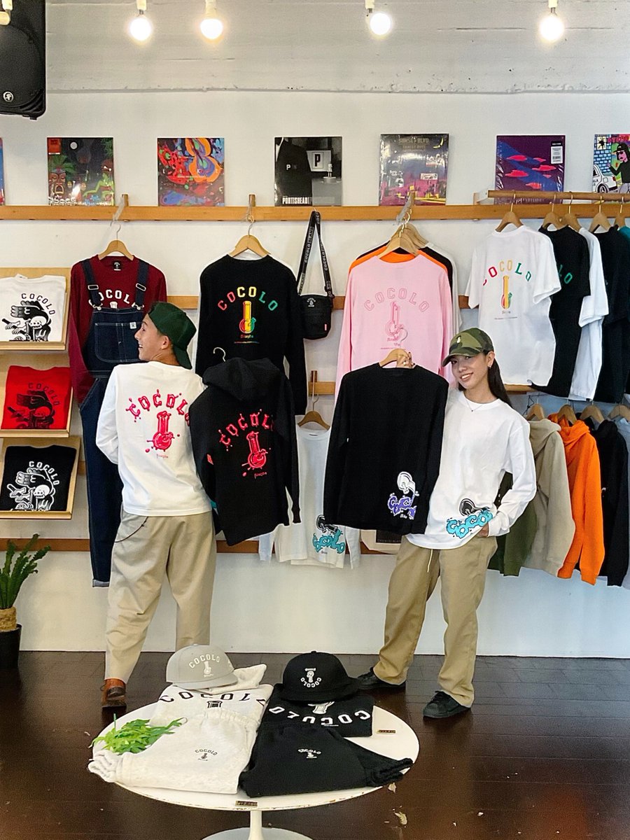 COCOLO ボングプリント パーカー XL ココロブランド COCOLO ブランド