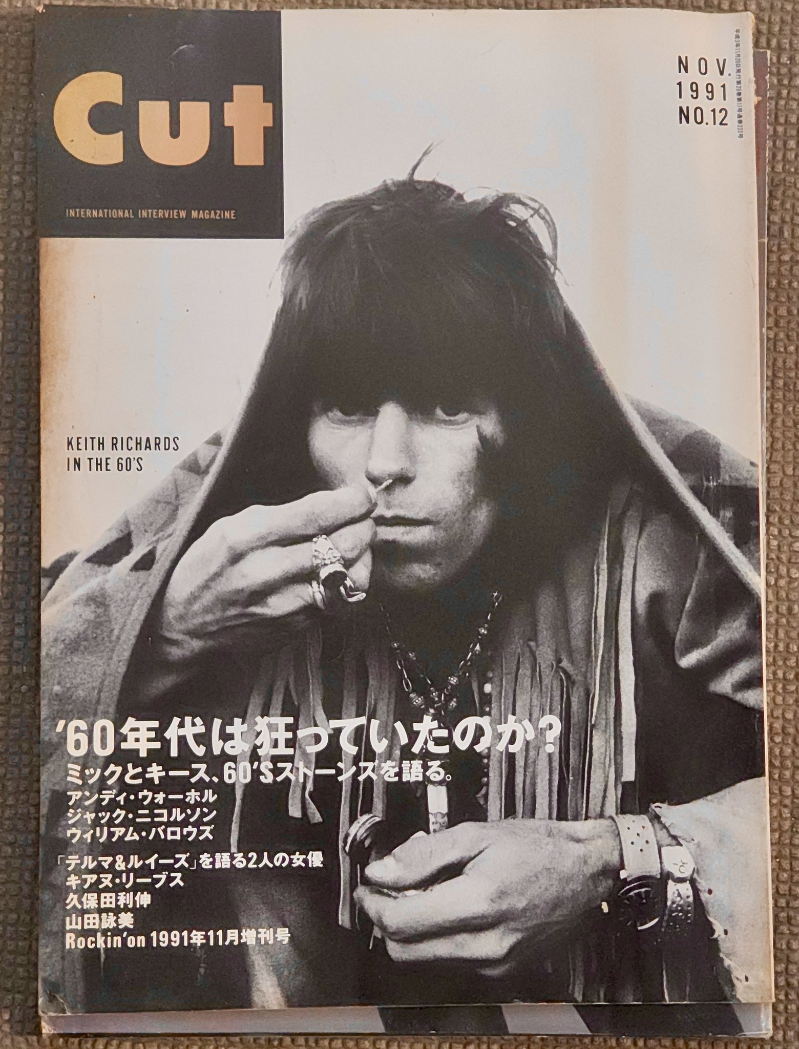 ◾️最高峰音質12インチ45回転盤■KEITH RICHARDS■キース・リチャー ◾️最高峰音質12インチ45回転盤□KEITH RICHARDS□キース