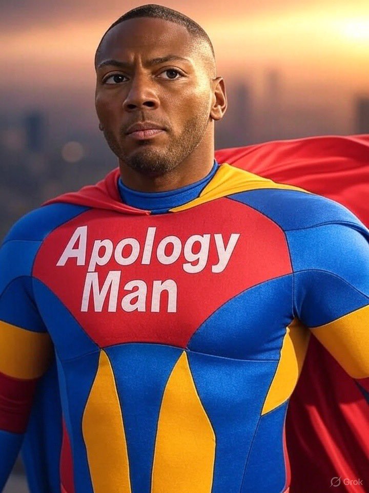 Domthgreat's tweet image. ITS A BIRD, ITS A PLANE……….ITS APOLOGY MAN!

COMING TO THEATERS NEAR YOU!