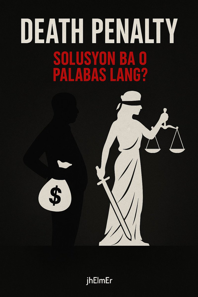 ZurcaledRemlej's tweet image. 🪓 Death penalty sa plunder?

Kung justice system bulok, kahit bitay di sapat.

👉 Ang tunay na solusyon: mahigpit na pamantayan + tiyak na hustisya.

#DeathPenaltyDebate #AccountabilityPH