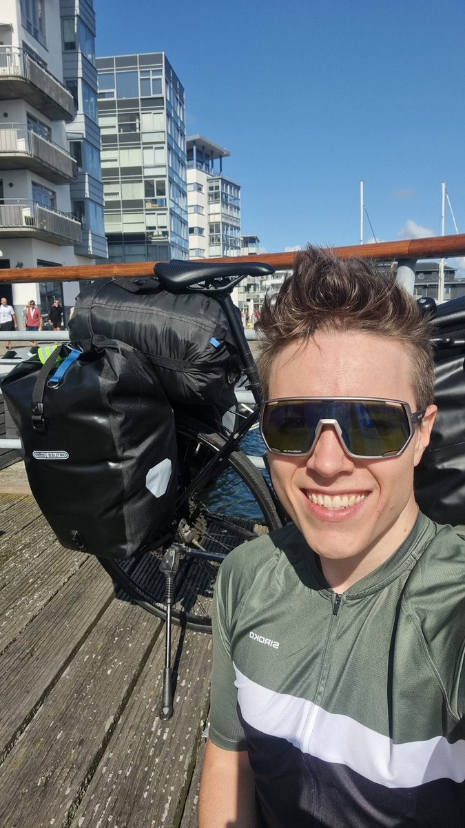 Starting my bike trip through Europe now!

Come watch 😎