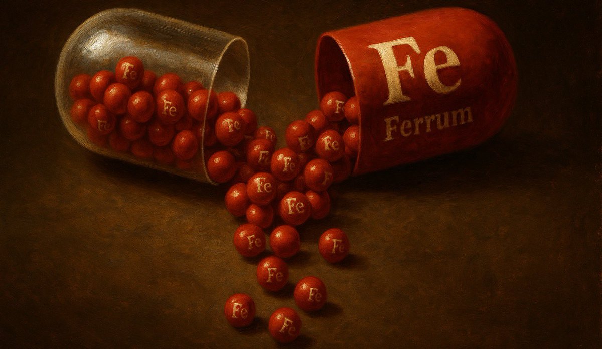 Anemia is NOT a lack of iron, let me explain:

Most people have too much stored iron in their cells, tissues and organs.

But not enough bioavailable copper to do its job, which is to regulate iron metabolism.