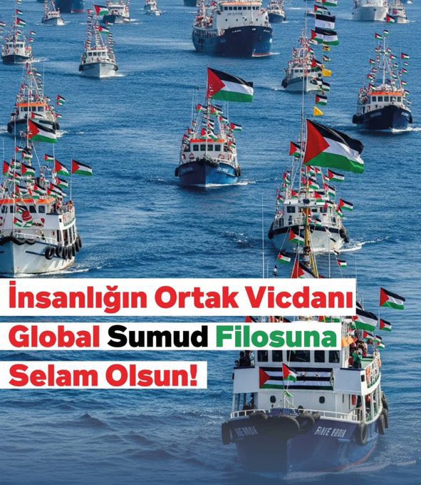 İnsanlığın ortak vicdanı…

#SumudForGazza 🇵🇸